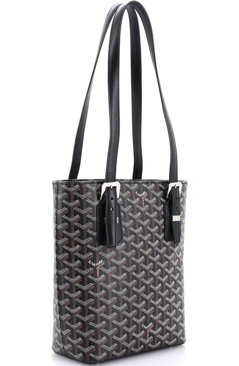Pre-Owned Goyard Marie Galante Bag Coated Canvas PM, Alternate, color, Black