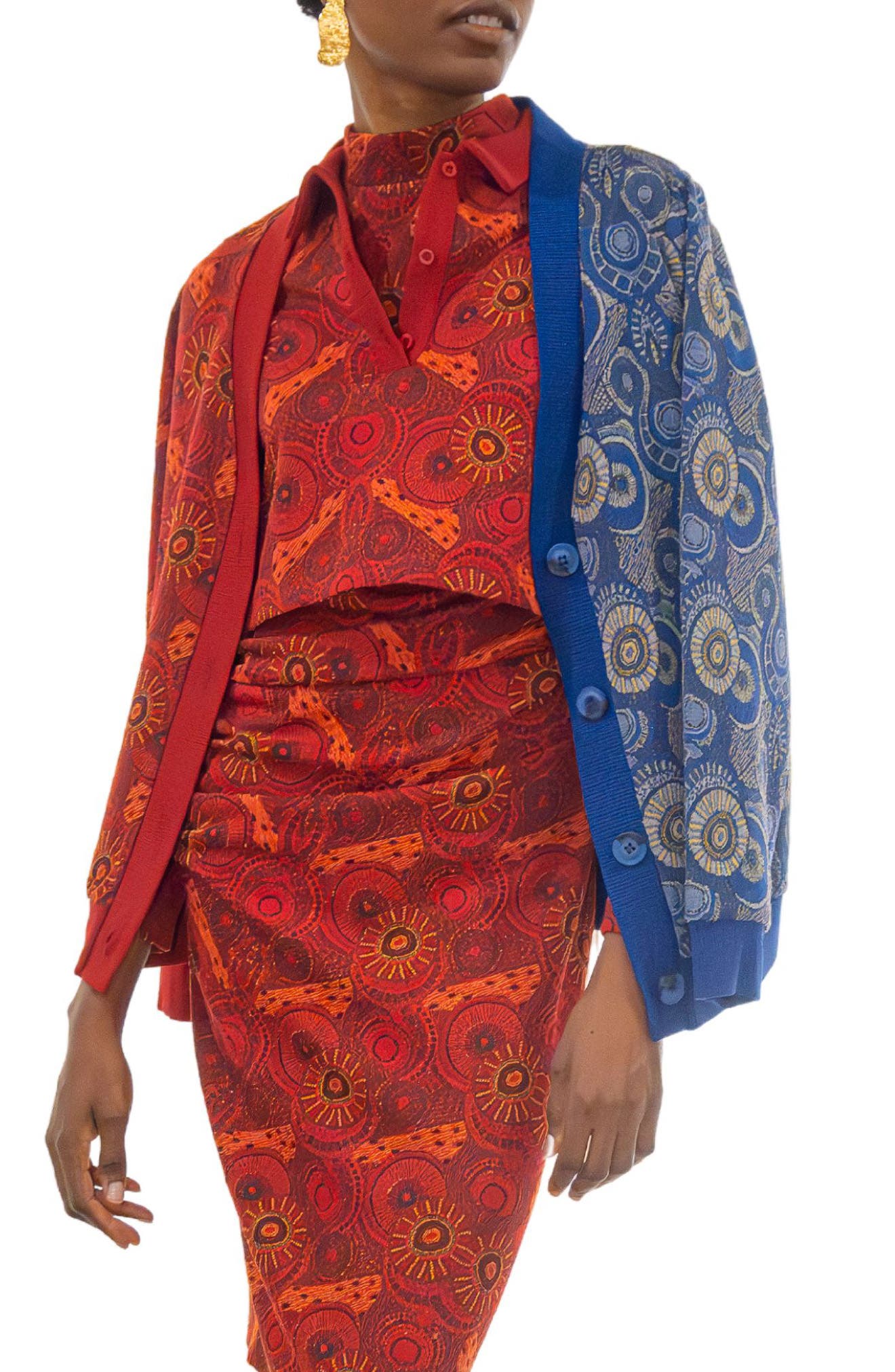 selected RED/ BLUE