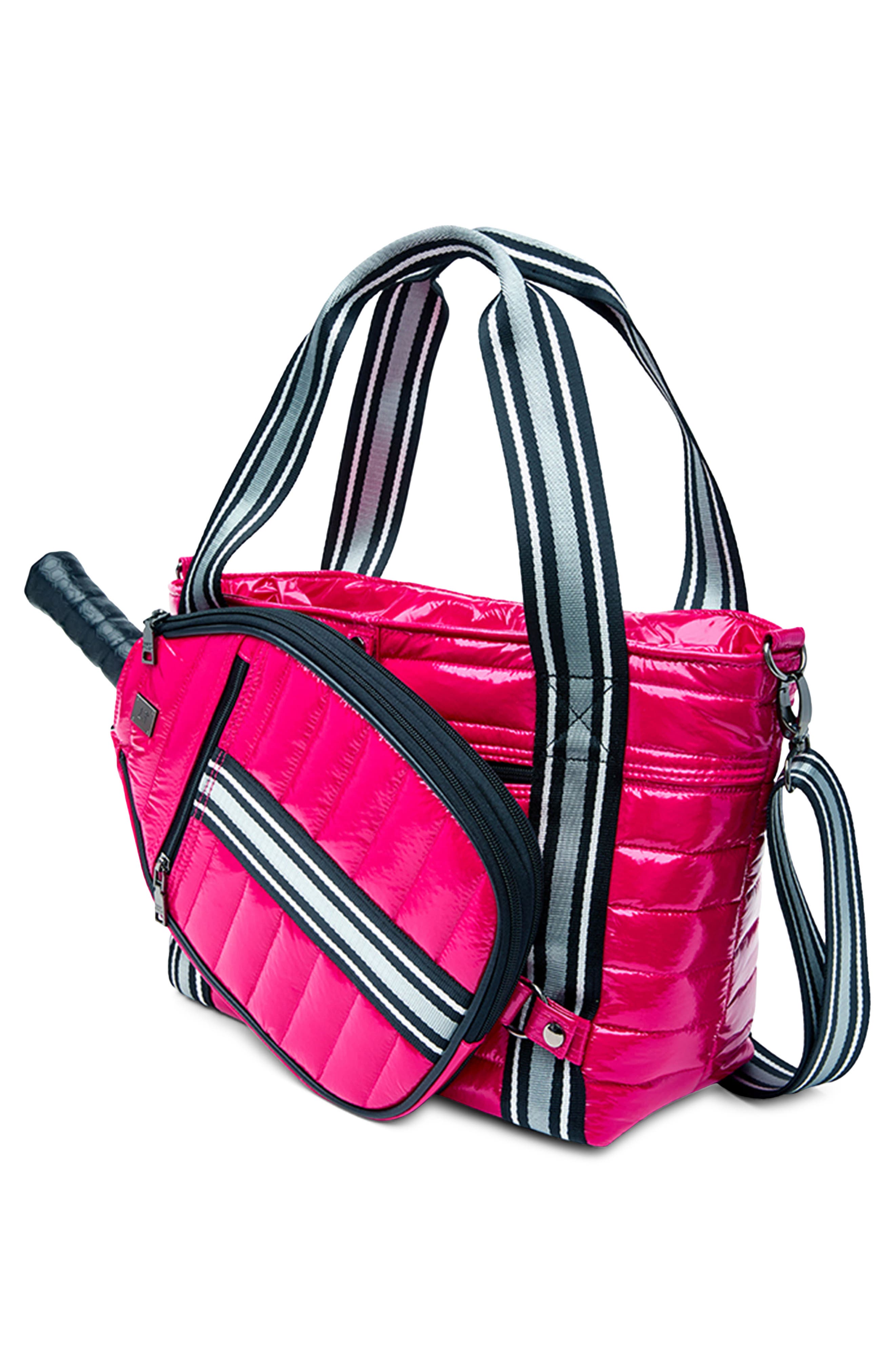 THINK ROYLN Ace of the Court Pickleball Bag, Alternate, color, Glossy Fuchsia