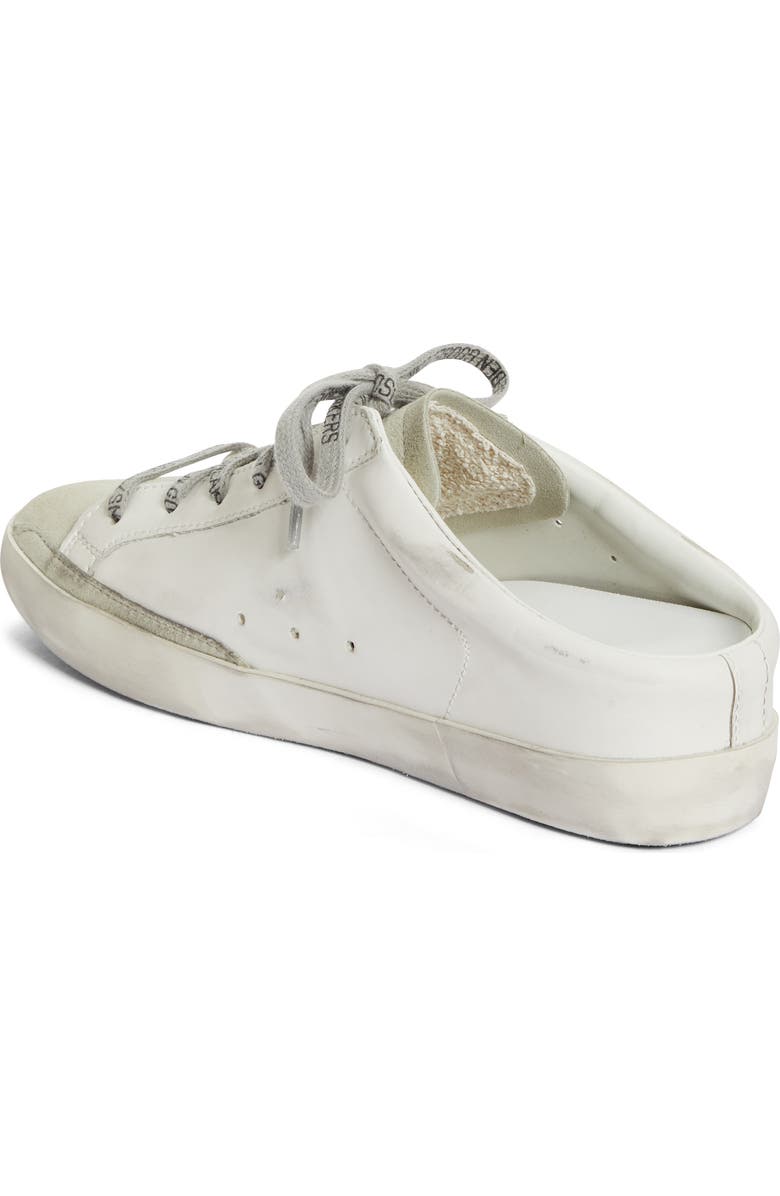 Golden Goose Super-Star Sabot Mule Sneaker, Alternate, color, White/ Pink