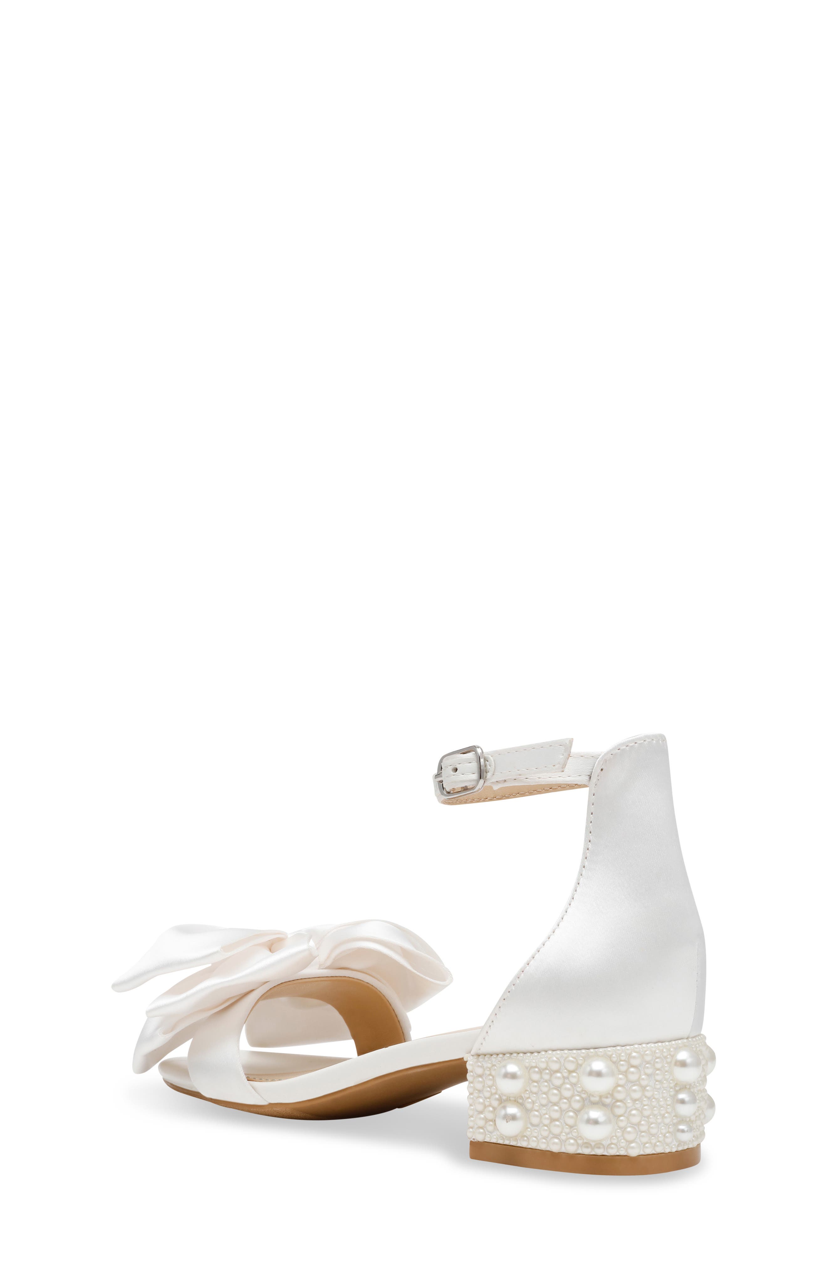 Kids' Lulu Ankle Strap Sandal, Alternate, color, IVORY