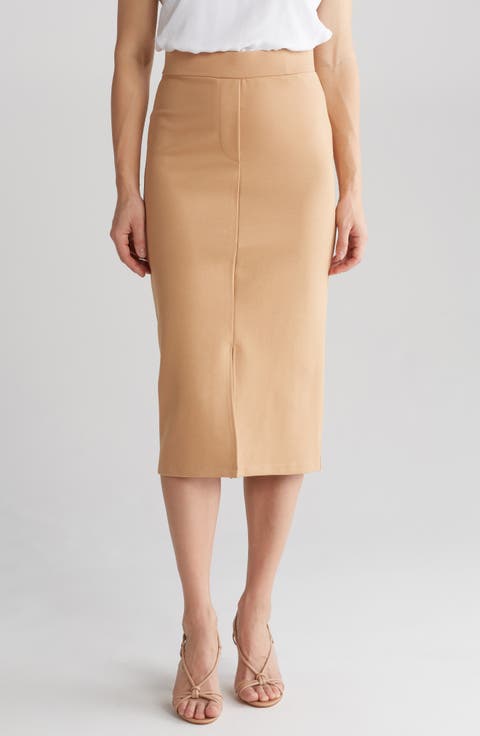 Kim Ponte Pencil Skirt