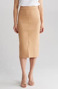 BY DESIGN Kim Ponte Pencil Skirt