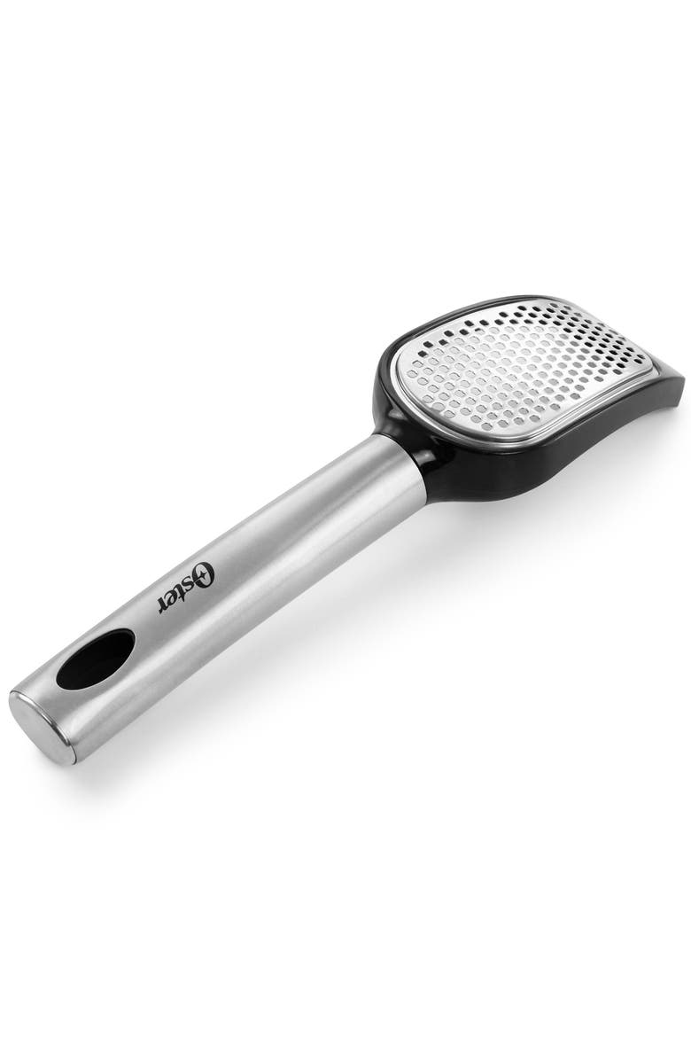 Baldwyn Stainless Steel and Plastic Handheld Kitchen Grater, Alternate, color, Silver