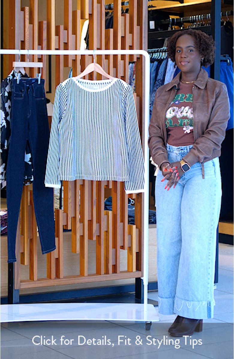 Zigag Knit Top, sales video thumbnail