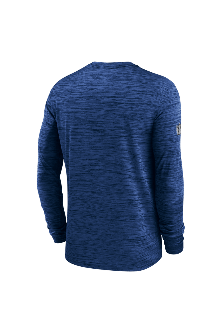 Men's Nike Royal New York Giants Sideline Offensive Transition Velocity Dri-FIT Long Sleeve T-Shirt, Alternate, color, Royal