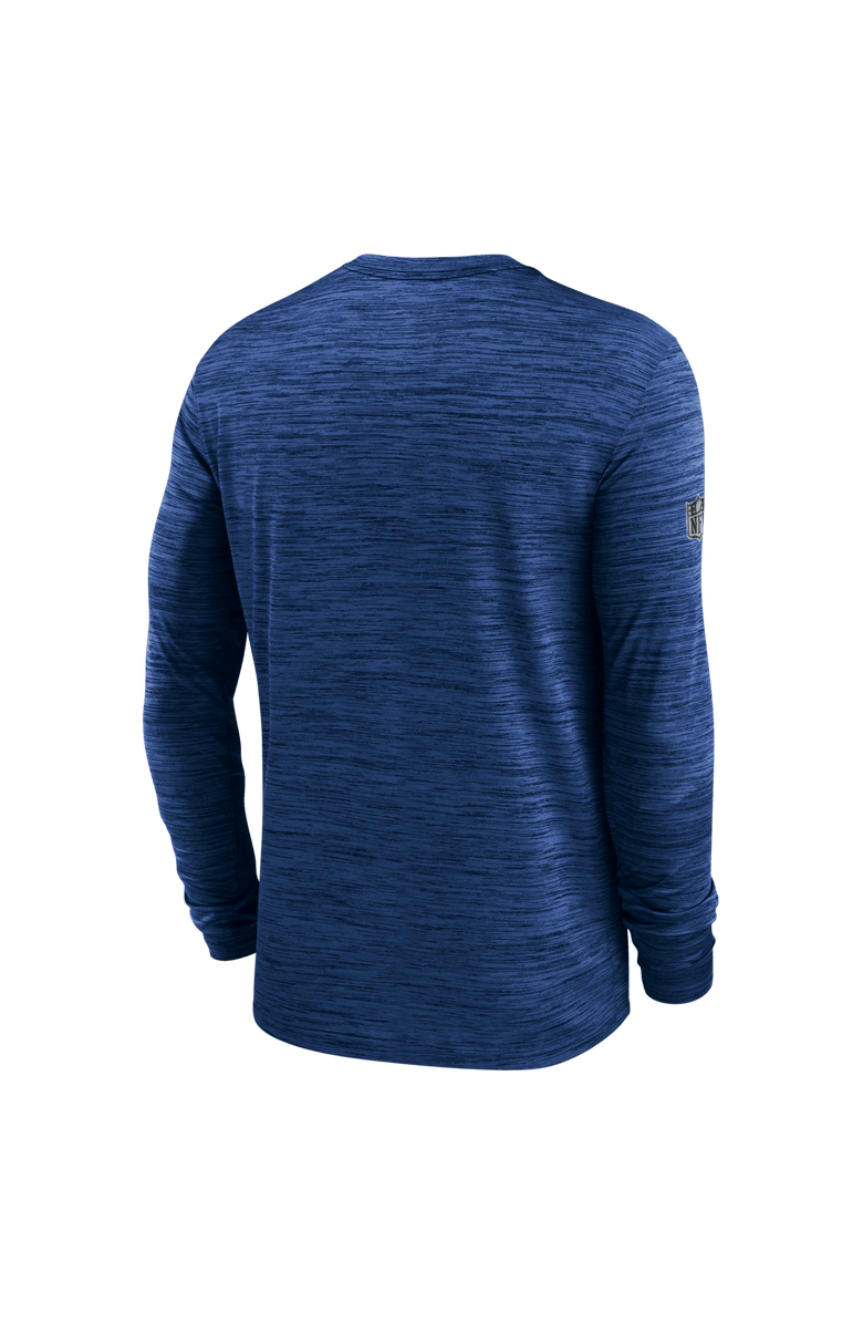 Nike Men's Nike Royal New York Giants Sideline Offensive Transition Velocity Dri-FIT Long Sleeve T-Shirt, Alternate, color, Royal