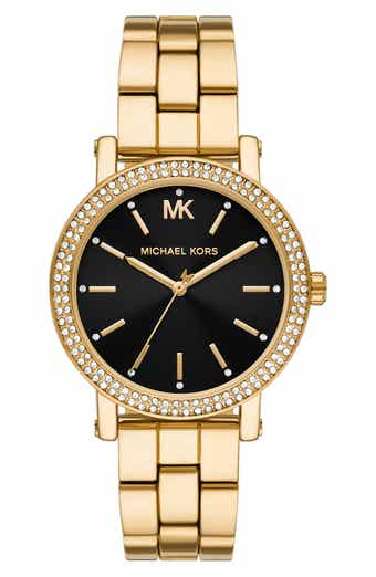 特別価格!Michael Kors Melissa Three-Hand Gold-Tone Watch Michael Kors MICHAEL Michael Kors Women's Melissa Three-Hand