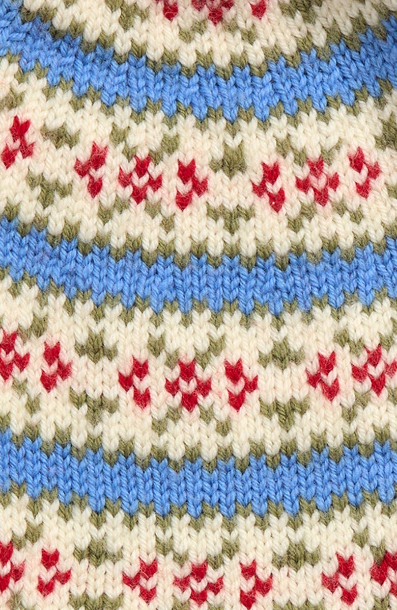 Bode Wedgewood Virgin Wool Pompom Beanie, Alternate, color, Multi