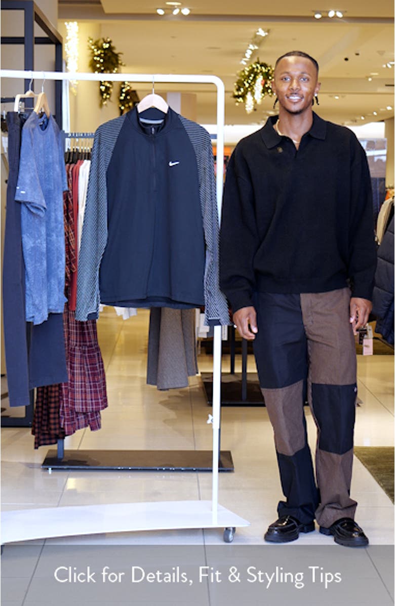 Dri-FIT Half Zip Running Top with Reflective Accents, sales video thumbnail