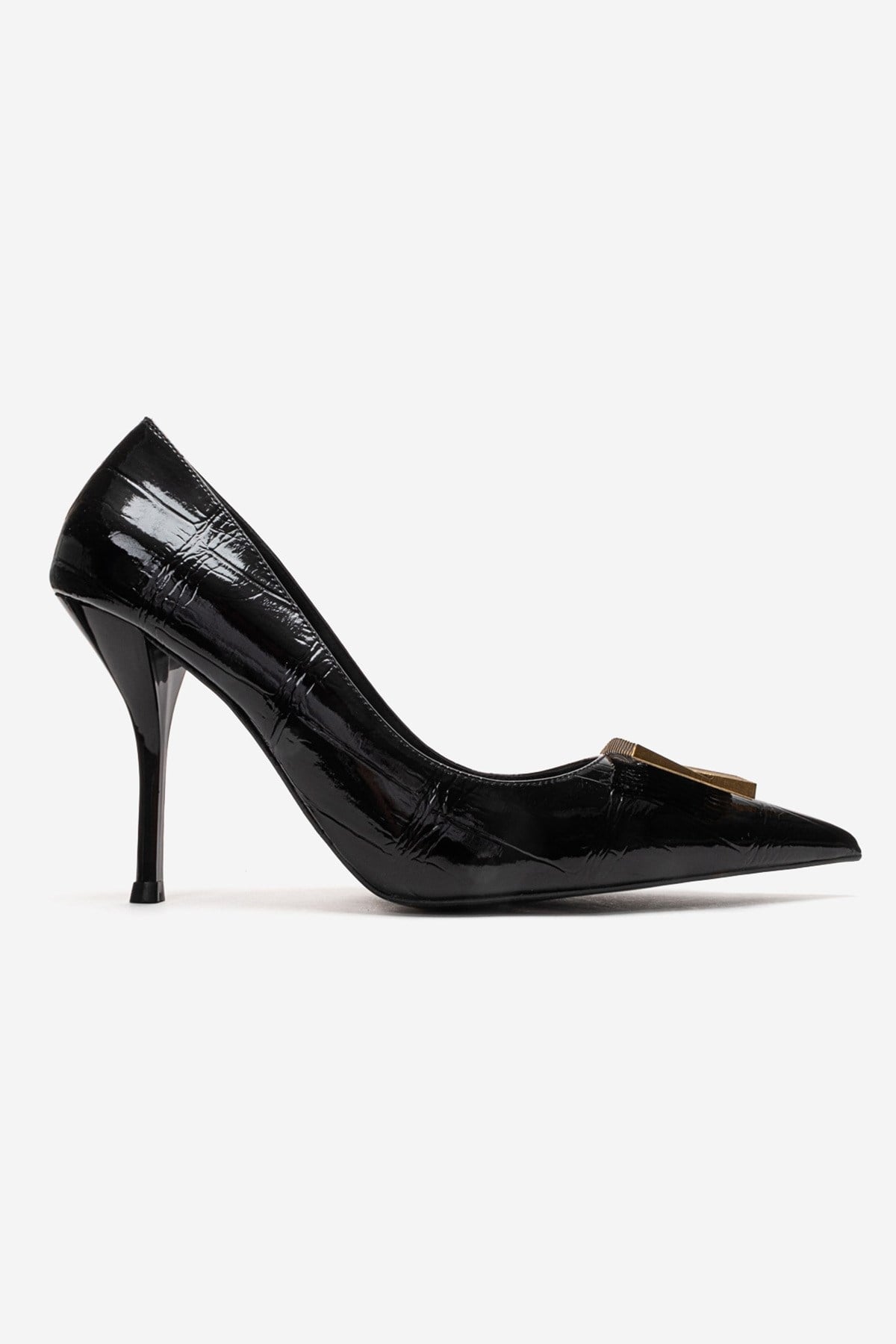Prologue Shoes Dexen Stiletto Pump, Alternate, color, Black Print