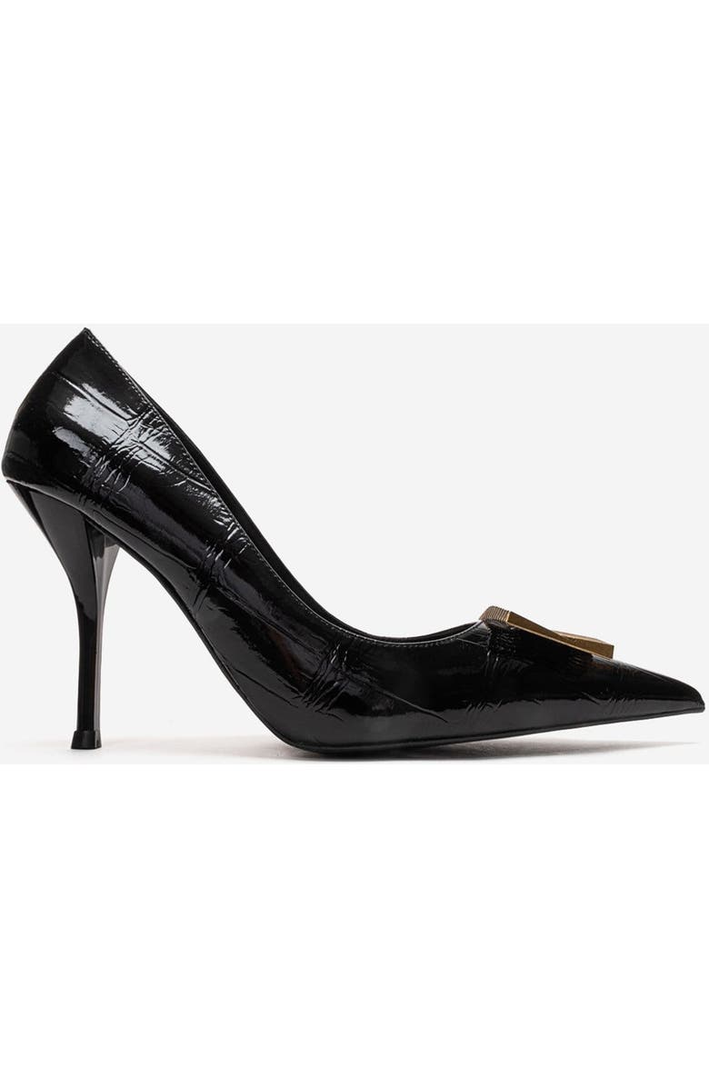 Prologue Shoes Dexen Stiletto Pump, Alternate, color, Black Print