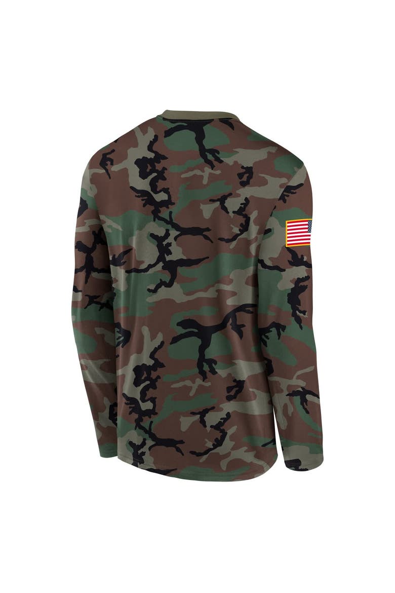 Men's Nike Camo Penn State Nittany Lions 2025 Military Appreciation Legend Dri-FIT Long Sleeve T-Shirt, Alternate, color, Camo