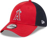 New Era Men's New Era Red Los Angeles Angels Neo 39THIRTY Flex Hat