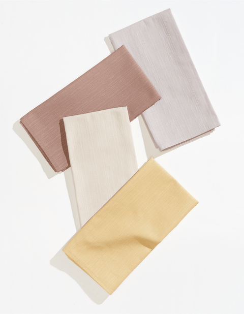Sabi Formal Dinner Napkins Mixed Set of 4