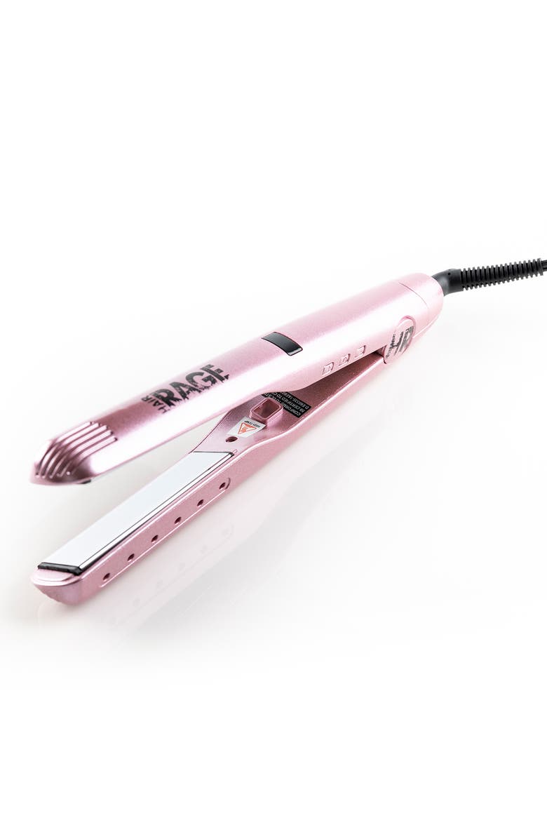 HAIR RAGE 2-in-1 Versa-Styler Straight and Curl 1" Titanium Flat Iron, Alternate, color, 