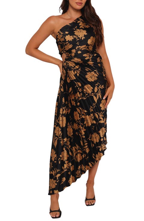 Pleated Floral Dresses for Women