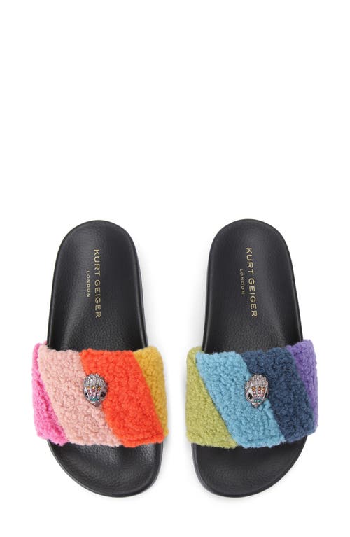 Kurt Geiger London Meena Mismatched Slide Sandals