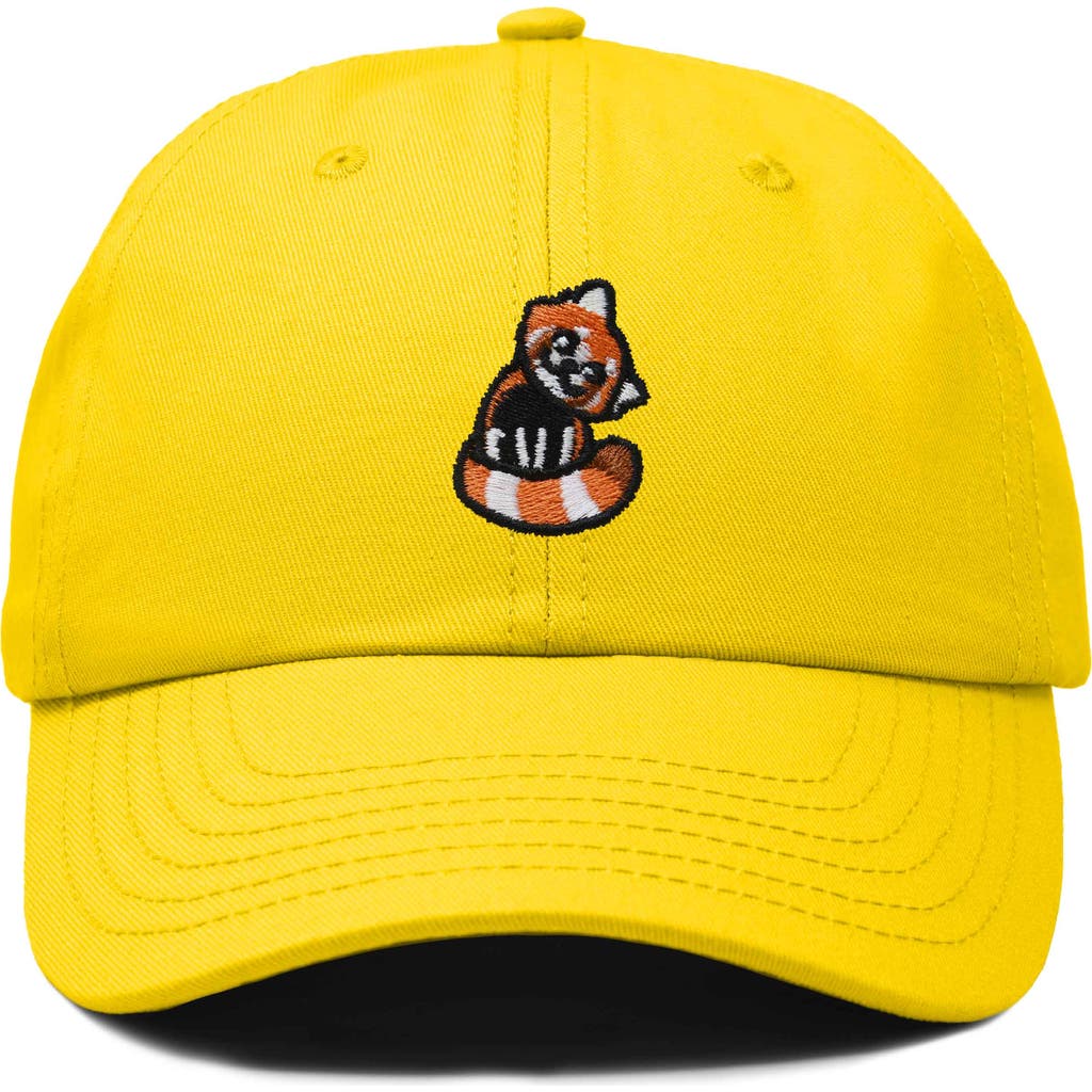 DALIX DALIX RED PANDA EMBROIDERED DAD HAT