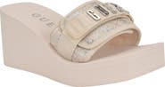 GUESS Dellean Platform Wedge Sandal