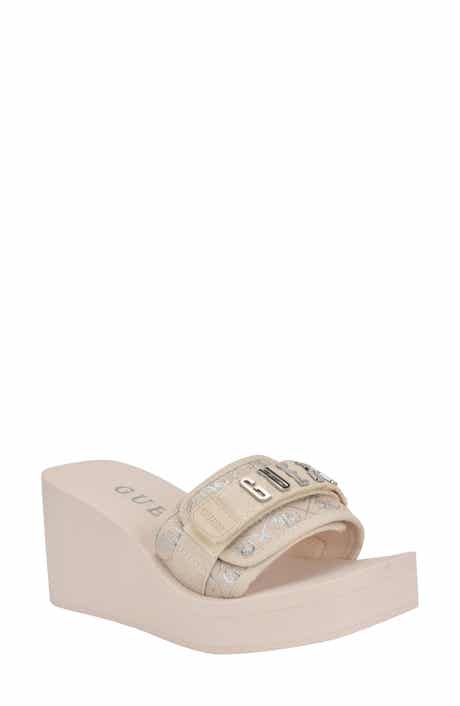 GUESS Dellean Platform Wedge Sandal