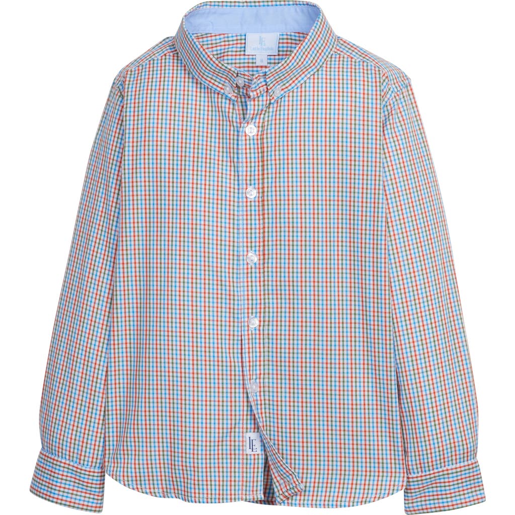 Little English Kids' Button Down Shirt In Teton Plaid