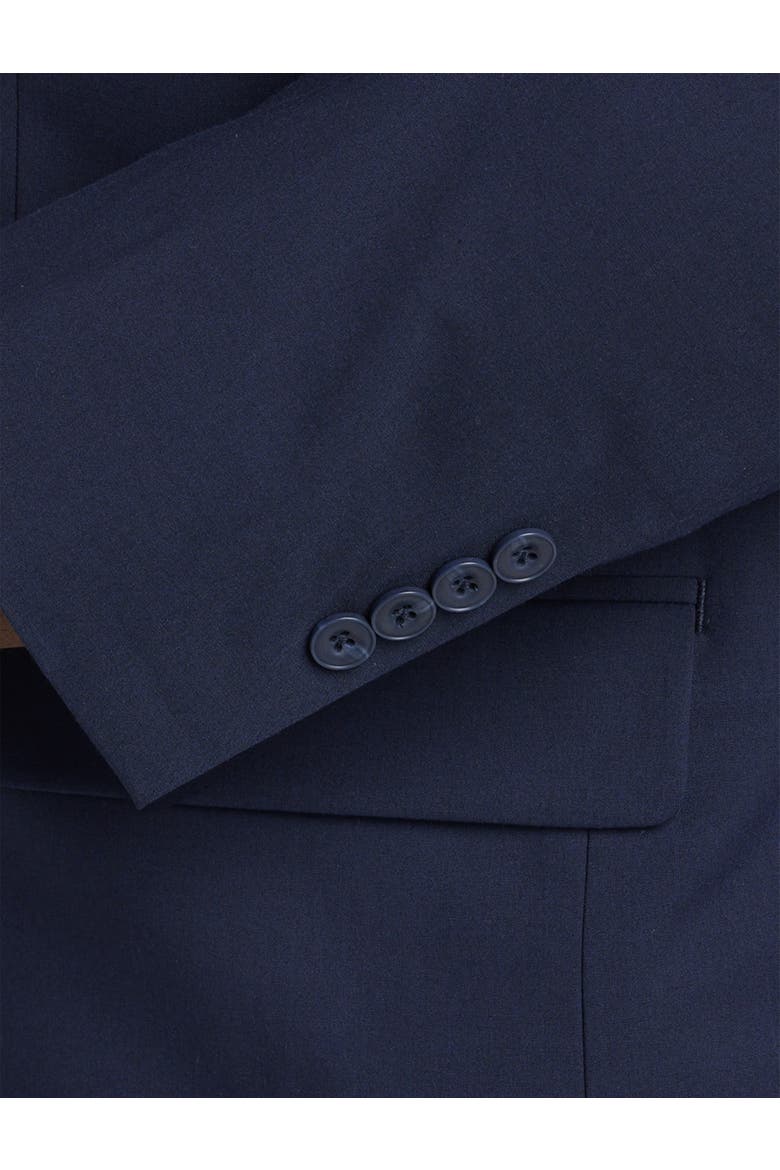 Machine Washable Modern-Fit Suit Jacket, Alternate, color, NAVY