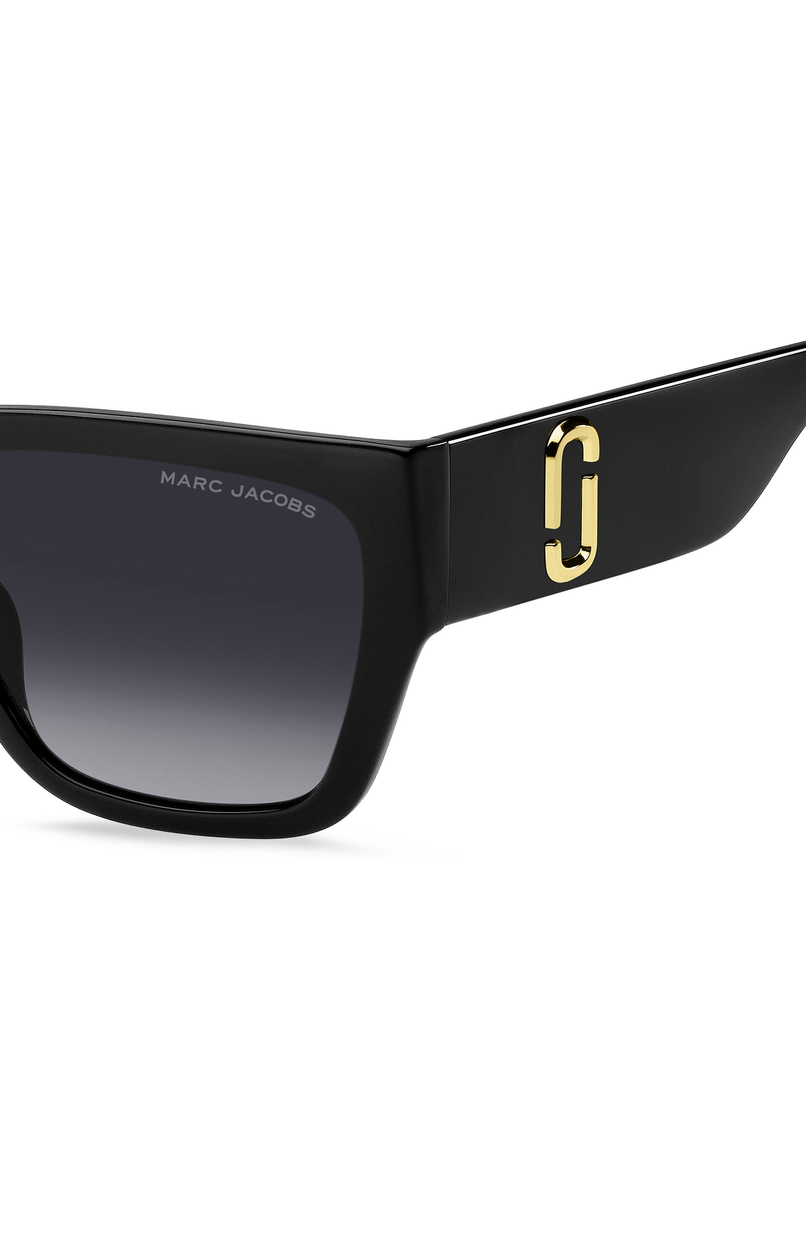 Marc Jacobs 57mm Gradient Square Women\'s Sunglasses NIB Marc Jacobs Polarized Oversize Squared Cat-Eye w/ Gradient  main image 3