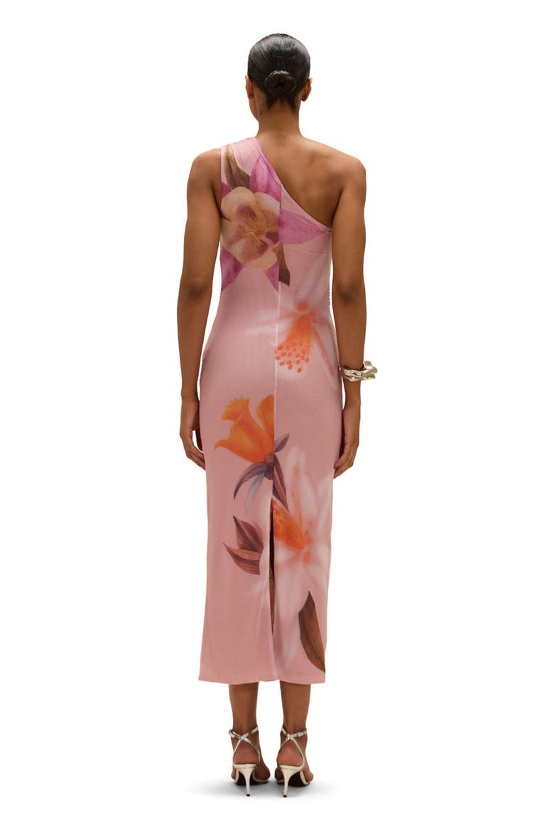 Peony Printed Maxi Dress, Alternate, color, PINK