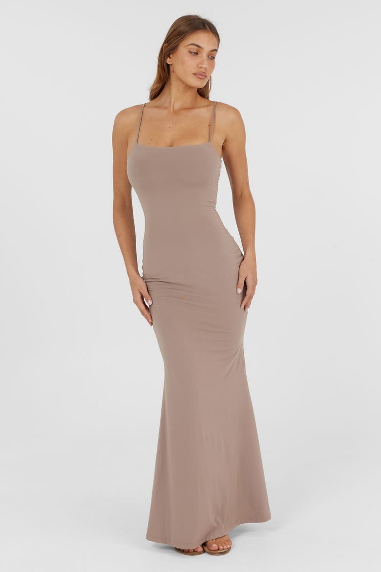 Clarisse Maxi Dress, Alternate, color, Natural