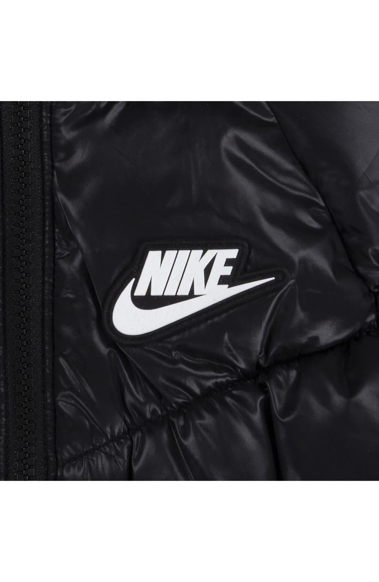 Nike Kids' Chevron Cinched Quilted Jacket, Alternate, color, 