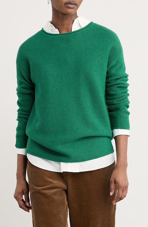 Seasalt Cornwall Fruity Ii Merino Wool Blend Sweater In Green