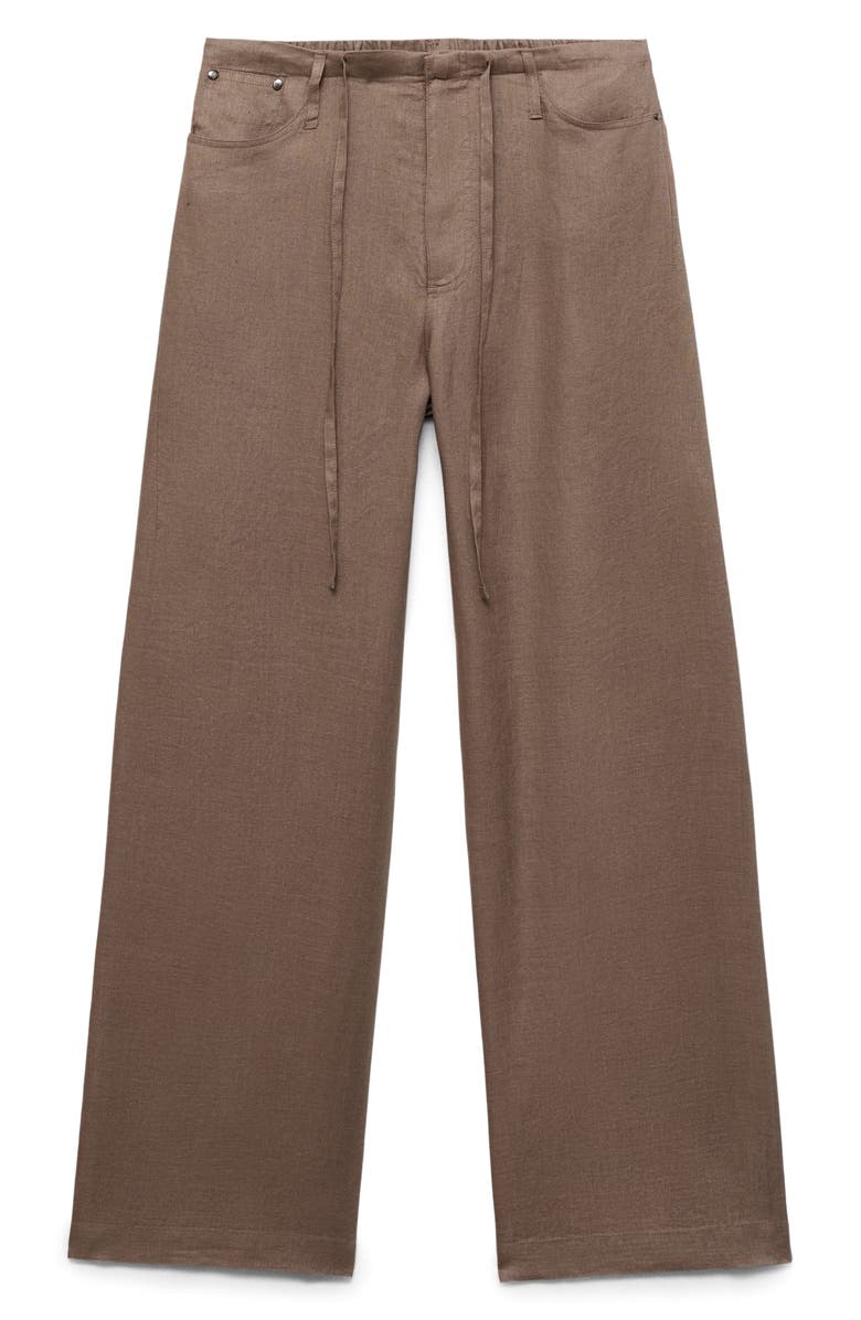 Wide Leg Linen Pants