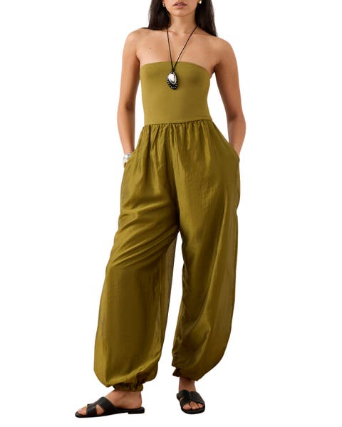 Bandeau Balloon Jumpsuit
