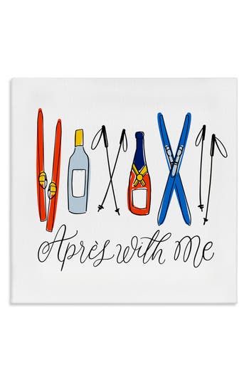 Stupell Industries Après With Me Canvas Wall Art In Multi