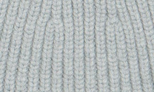 Acne Studios Pansy Face Patch Wool & Yak Hair Blend Beanie In Blue