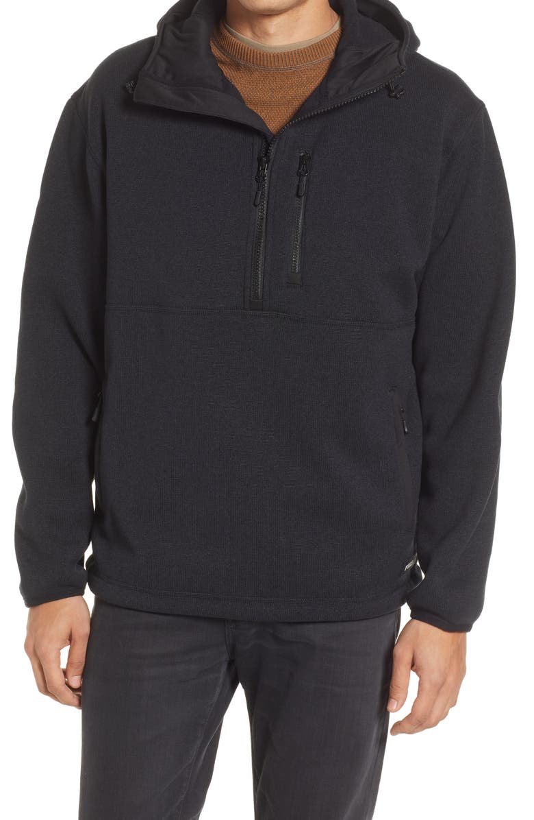 Filson Ridgeway Half Zip Hooded Fleece Pullover, Main, color, 