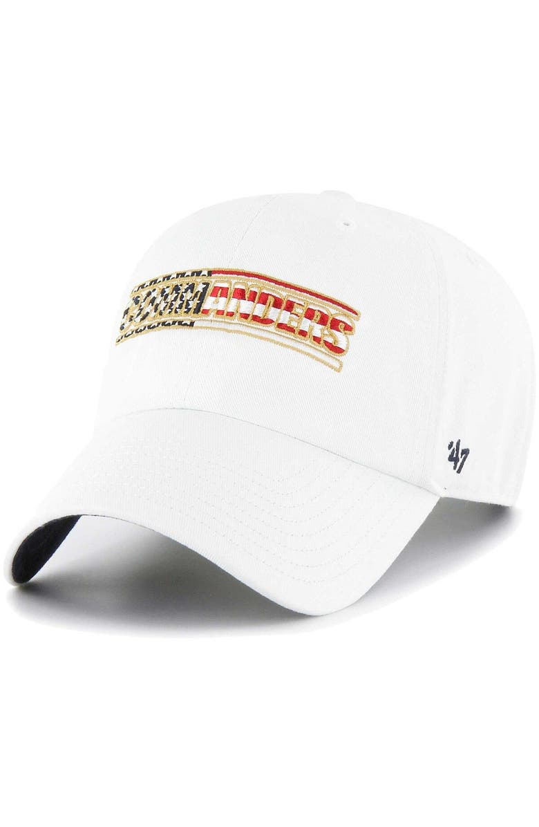 '47 Men's '47 White Washington Commanders Homeland Clean Up Adjustable Hat, Main, color, 