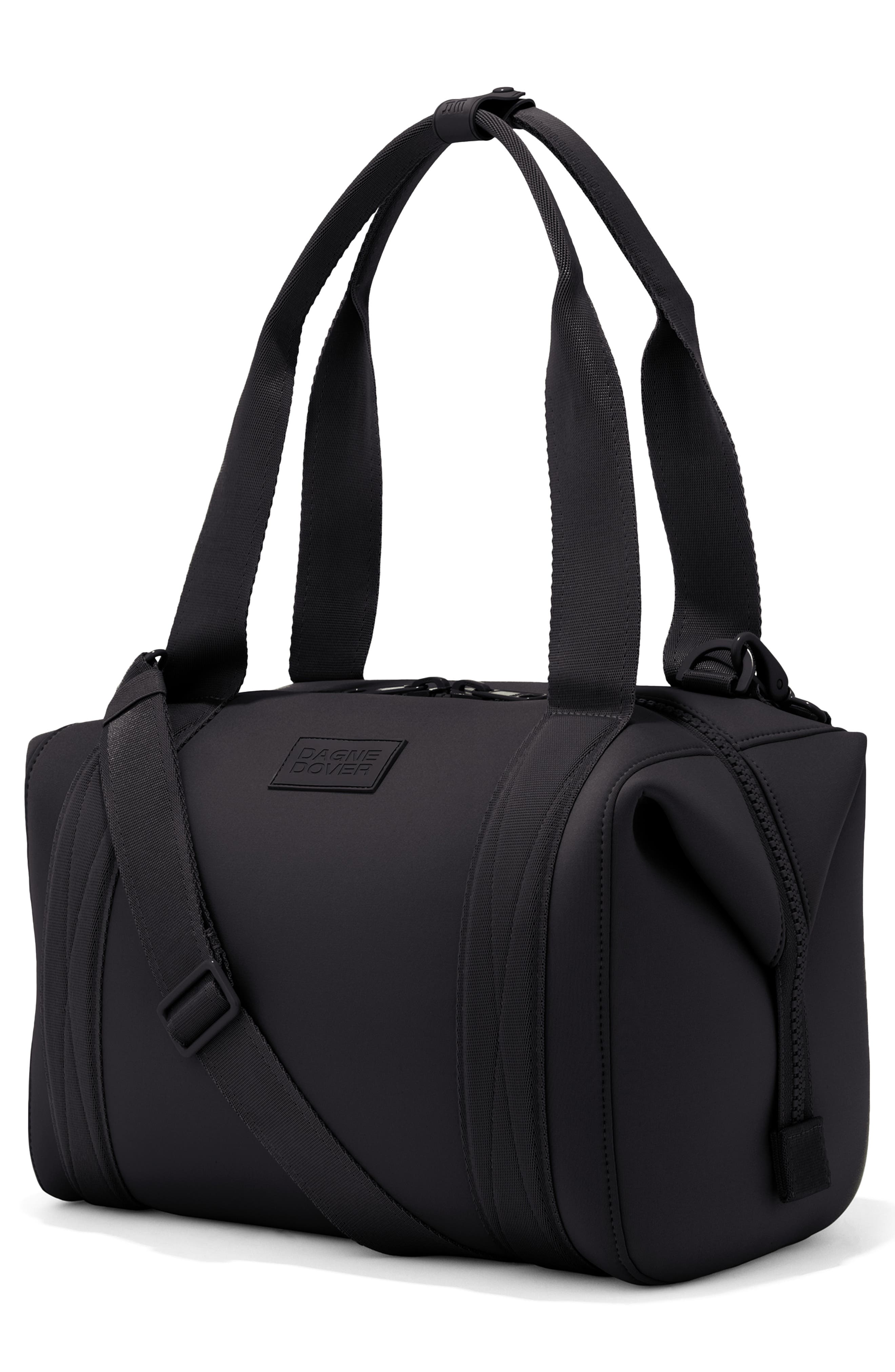 Dagne Dover Landon Medium Neoprene Carryall, Alternate, color, Onyx
