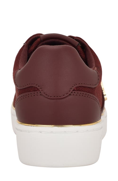Guess Britz Sneaker In Brown