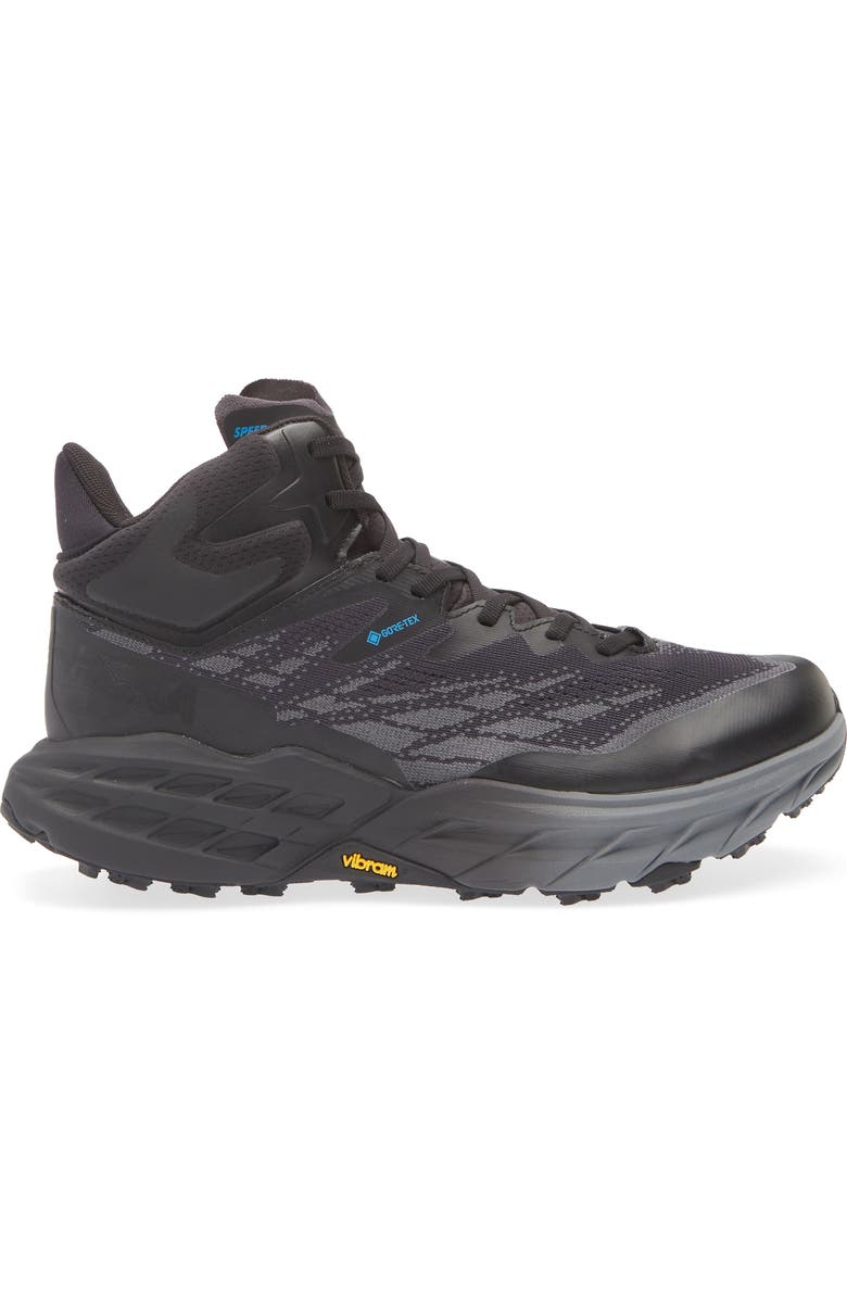 HOKA Speedgoat 5 Mid Gore-Tex Trail Running Shoe, Alternate, color,