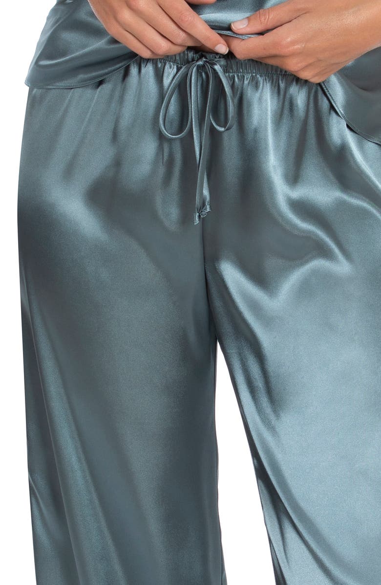 In Bloom by Jonquil Rae Satin Pajamas, Alternate, color, 