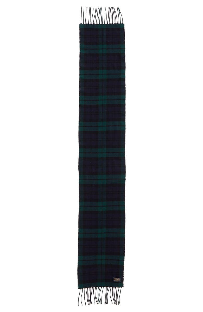 Pendleton Plaid Wool Scarf, Alternate, color, 