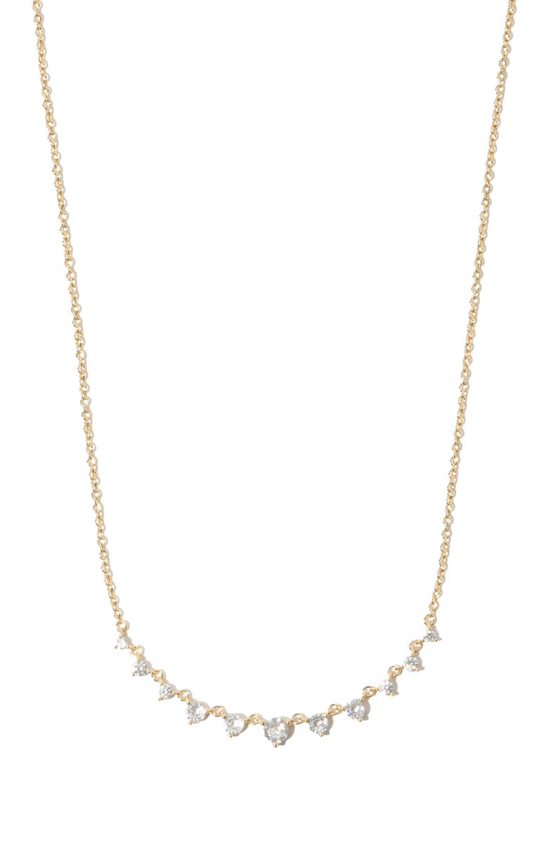MIRANDA FRYE Grace Cubic Zirconia Necklace, Main, color, 
