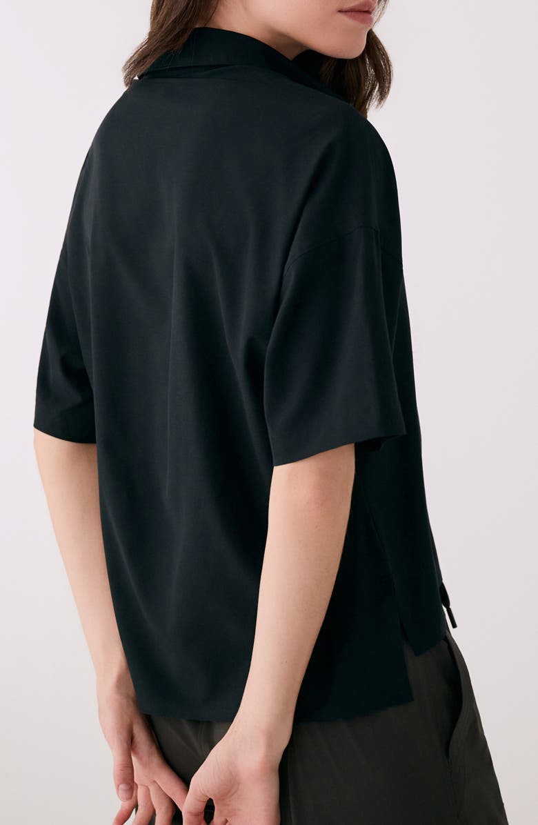 Lole Olivie Boxy Shirt, Alternate, color, Black