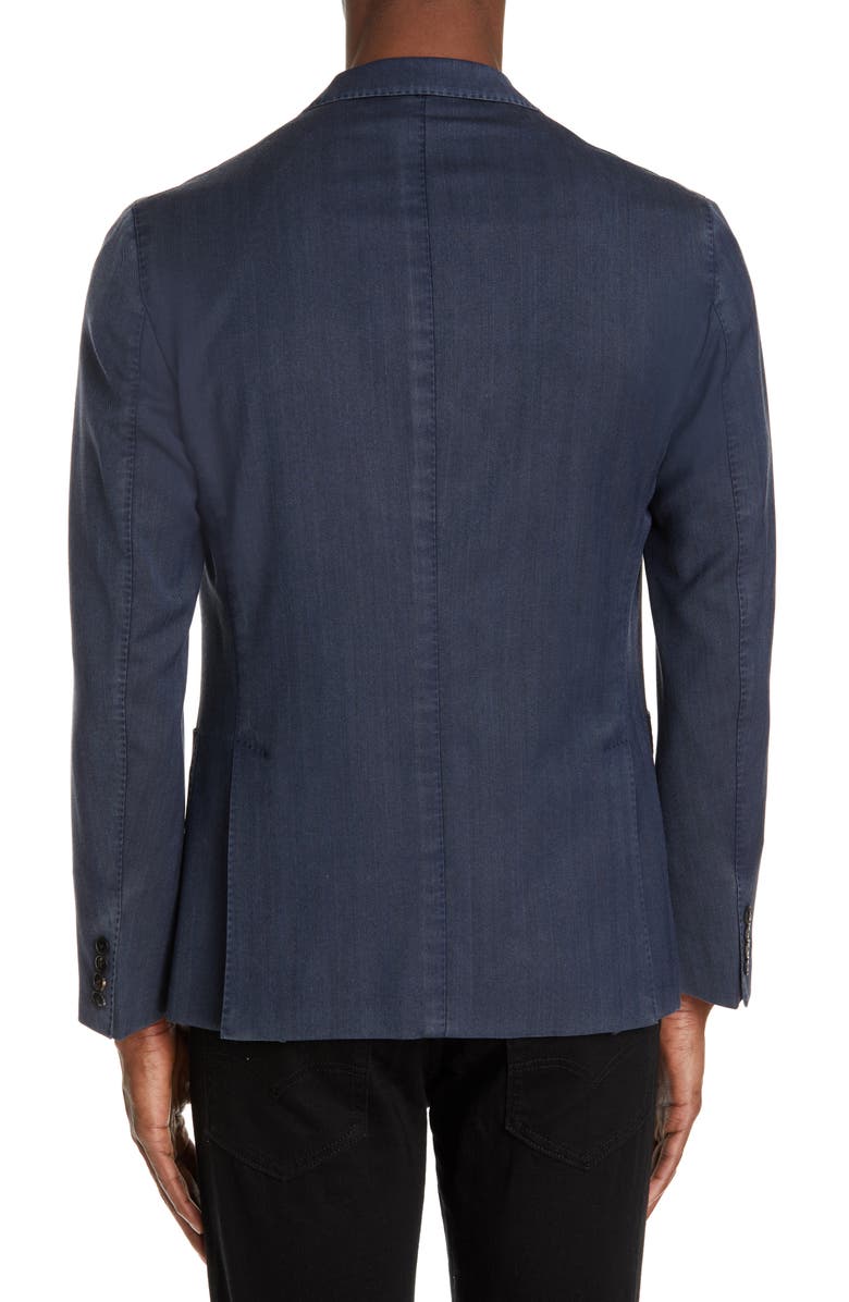 Boglioli Travel K Slim Fit Wool Blazer, Alternate, color,