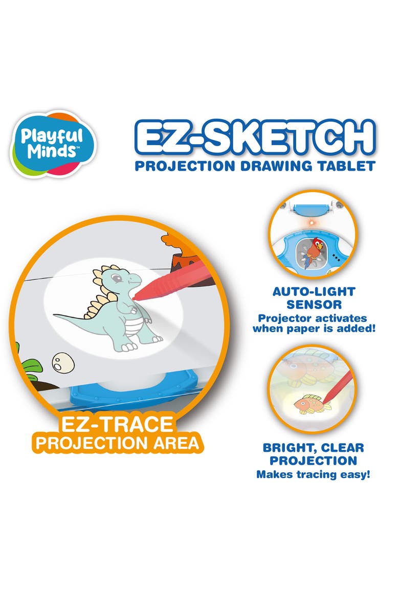 Ez Sketch Projector Drawing Tablet Trace and Color, Alternate, color, Multicolored