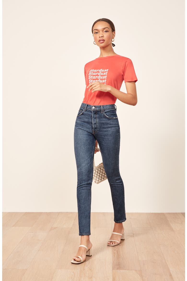 Serena High Waist Skinny Jeans, Alternate, color, KASAI