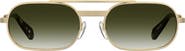 Moschino 56mm Oval Sunglasses