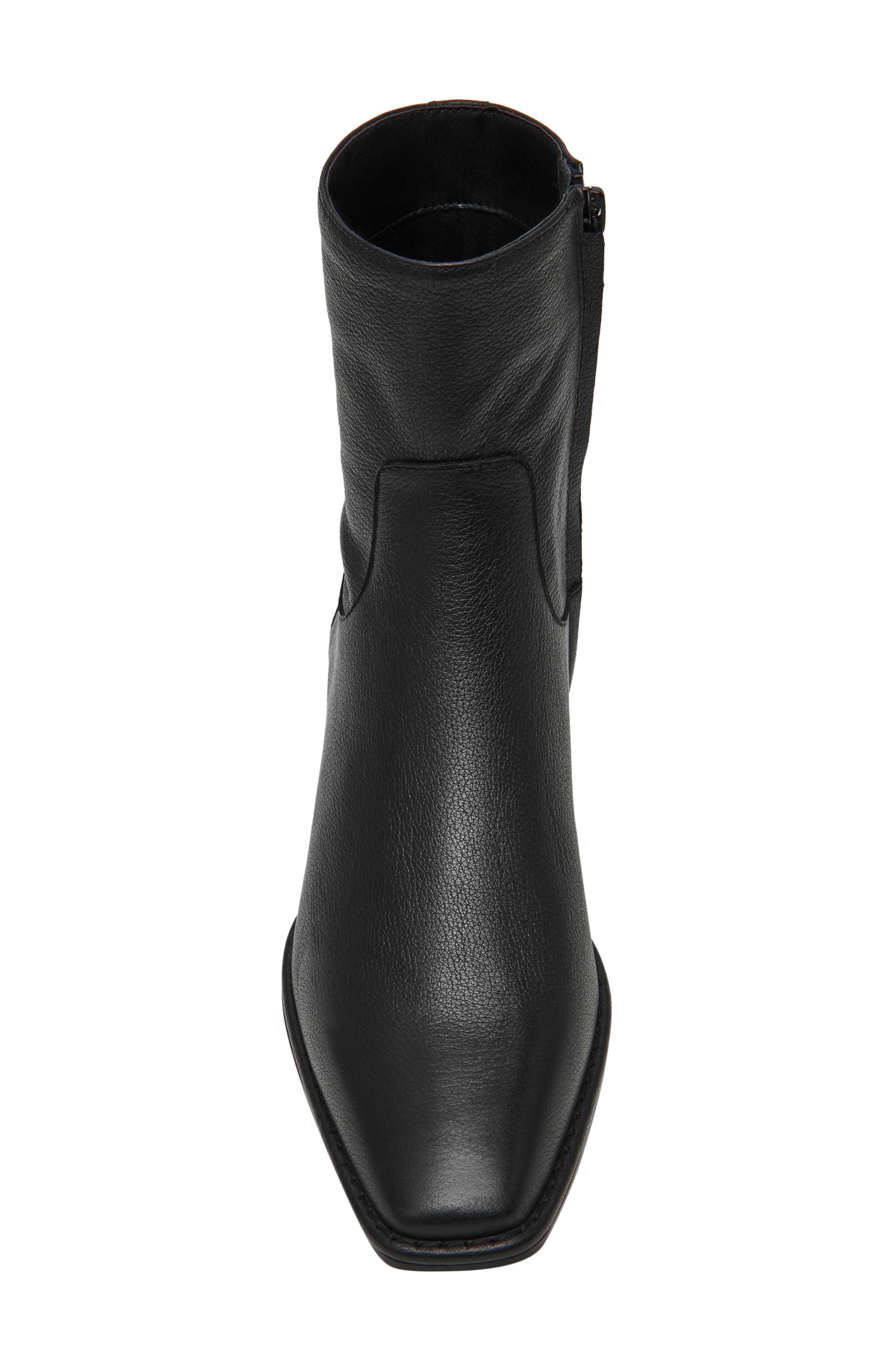 Define Block Heel Bootie, Alternate, color, BLACK LEATHER